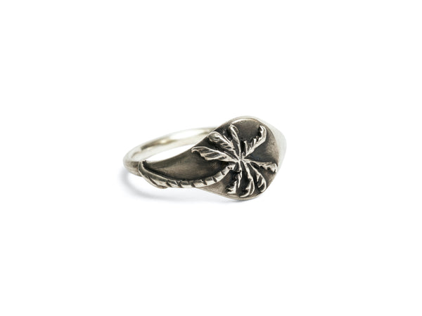 【WERKSTATT MUNCHEN】SILVER RING SYMBOL PALM WERKSTATT:MÜNCHEN - RING SYMBOL PALM – LABSTORE LONDON