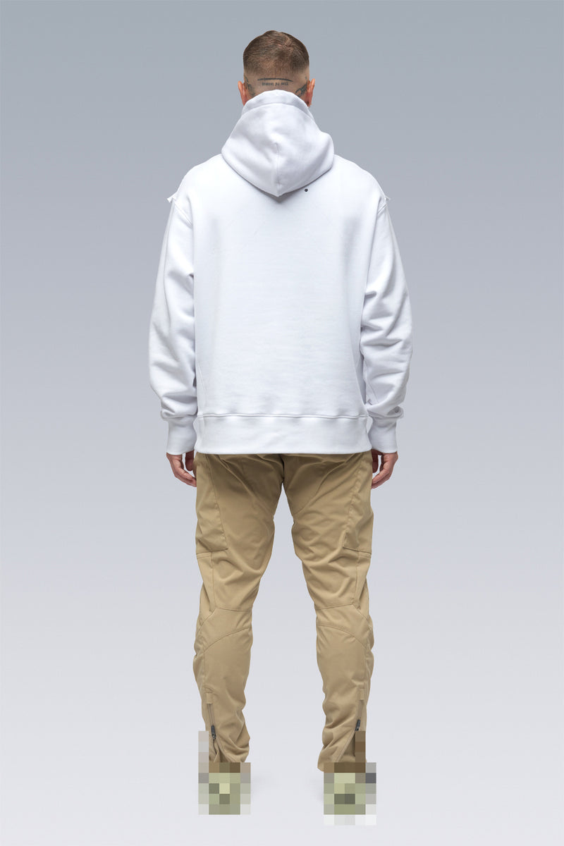 S26-PR Organic Cotton Hooded Sweatshirt - White