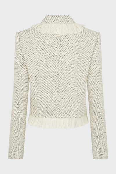 KIMHEKIM - VENUS CROPPED JACKET W/ FRINGE – LABSTORE LONDON