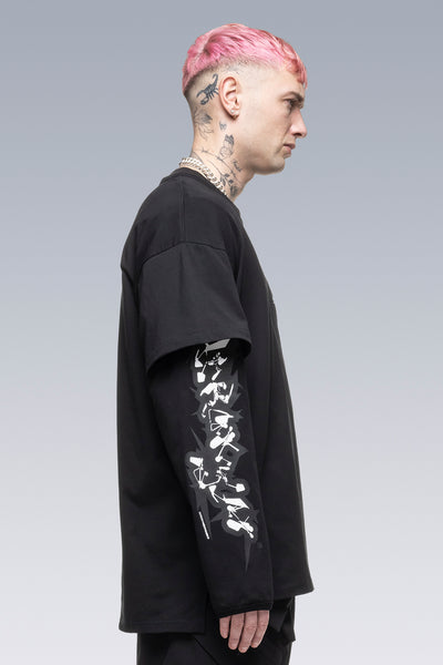 XS ACRONYM S29-PR-B ロンT Tシャツ アクロニウム-