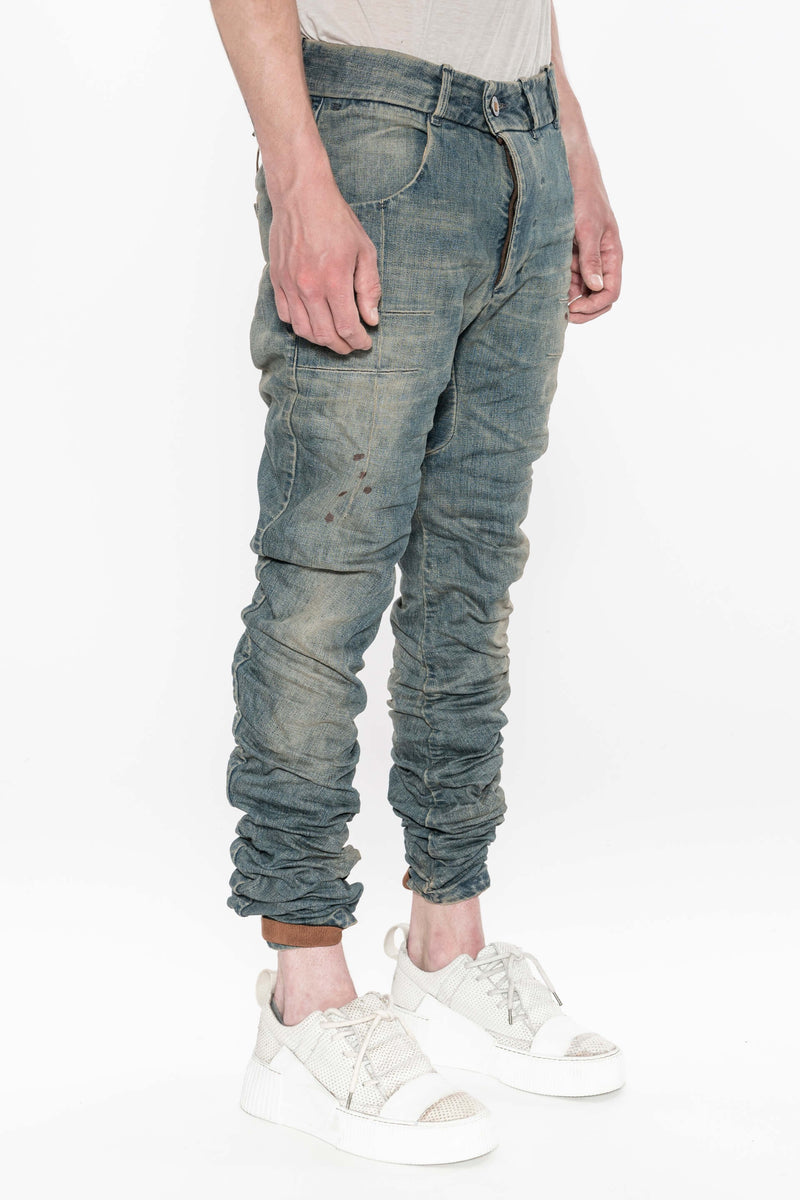 P13.D TF LIGHT DENIM ACID WASHED