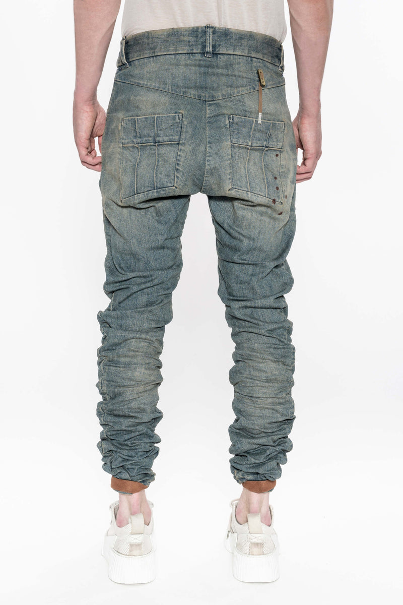 P13.D TF LIGHT DENIM ACID WASHED