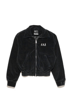 CORDUROY BARBARA JACKET BLACK