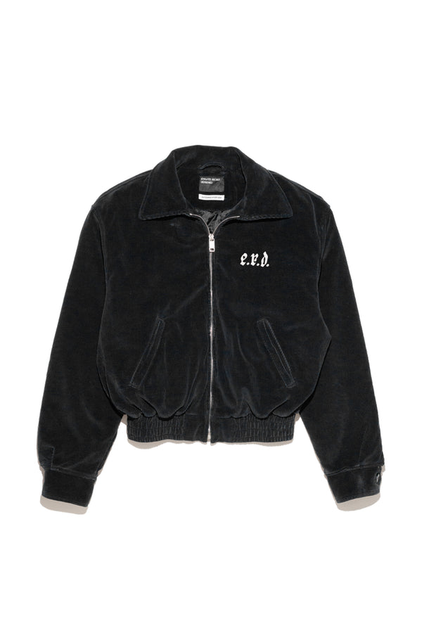 CORDUROY BARBARA JACKET BLACK