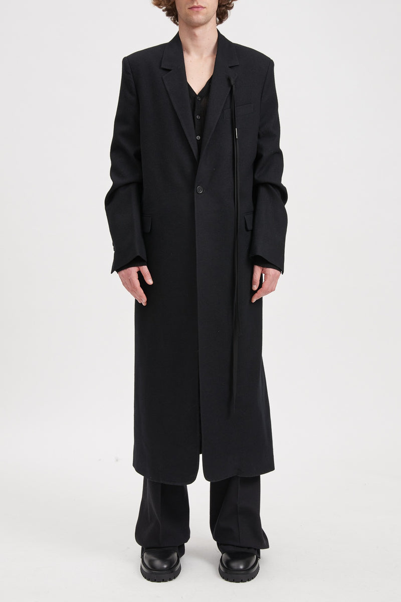 ARMAND STRAIGHT TAILORED COAT