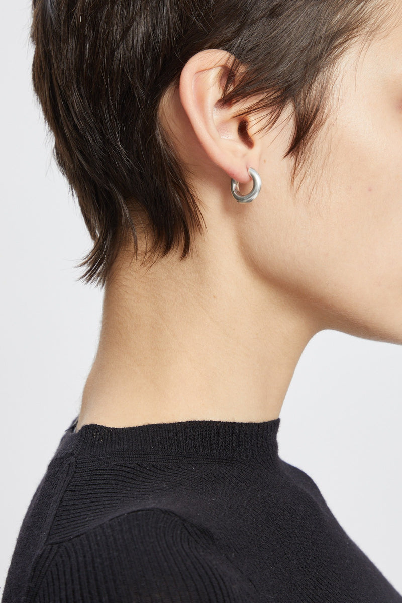 MARIELA ANATOMIC LOOP EARRINGS (PAIR)