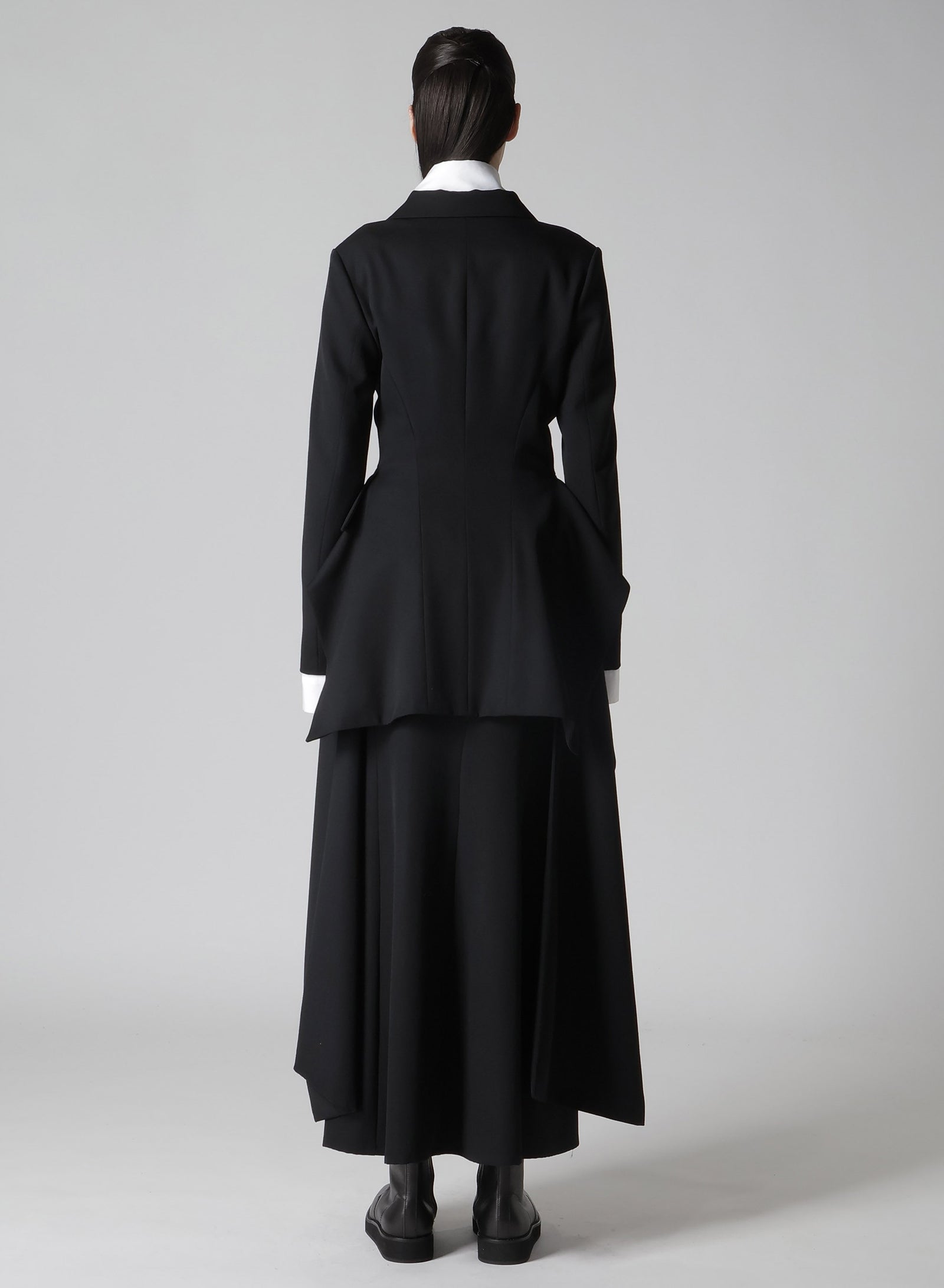 YOHJI YAMAMOTO - DRAPED PEAKED JACKET – LABSTORE LONDON
