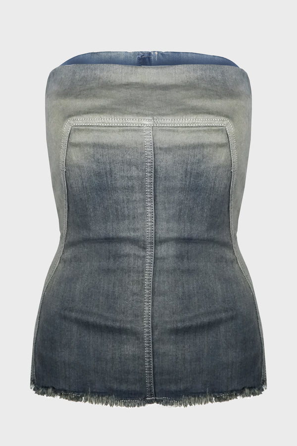BUSTIER TOP DARKDUST DEGRADE