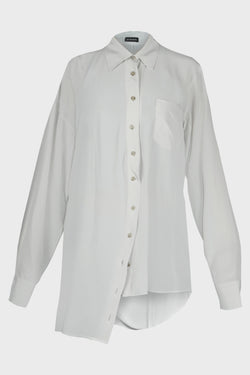 DARIA DROP SHOULDER SHIRT PEARL