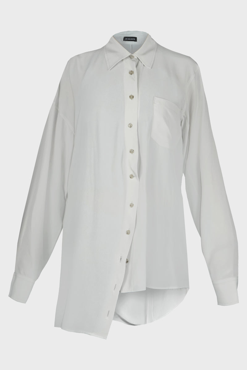 DARIA DROP SHOULDER SHIRT PEARL