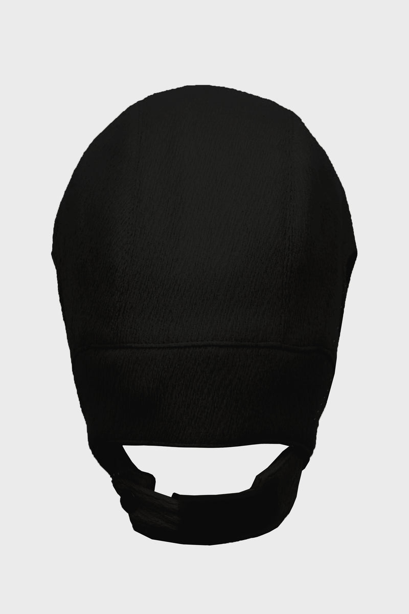 BEADED AVIATOR HAT BLACK