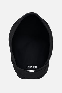 BEADED AVIATOR HAT BLACK