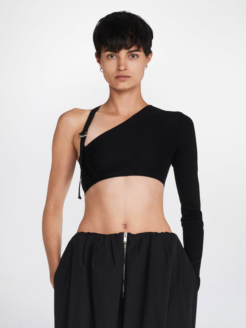 SAFETY SLIDER CROP TOP