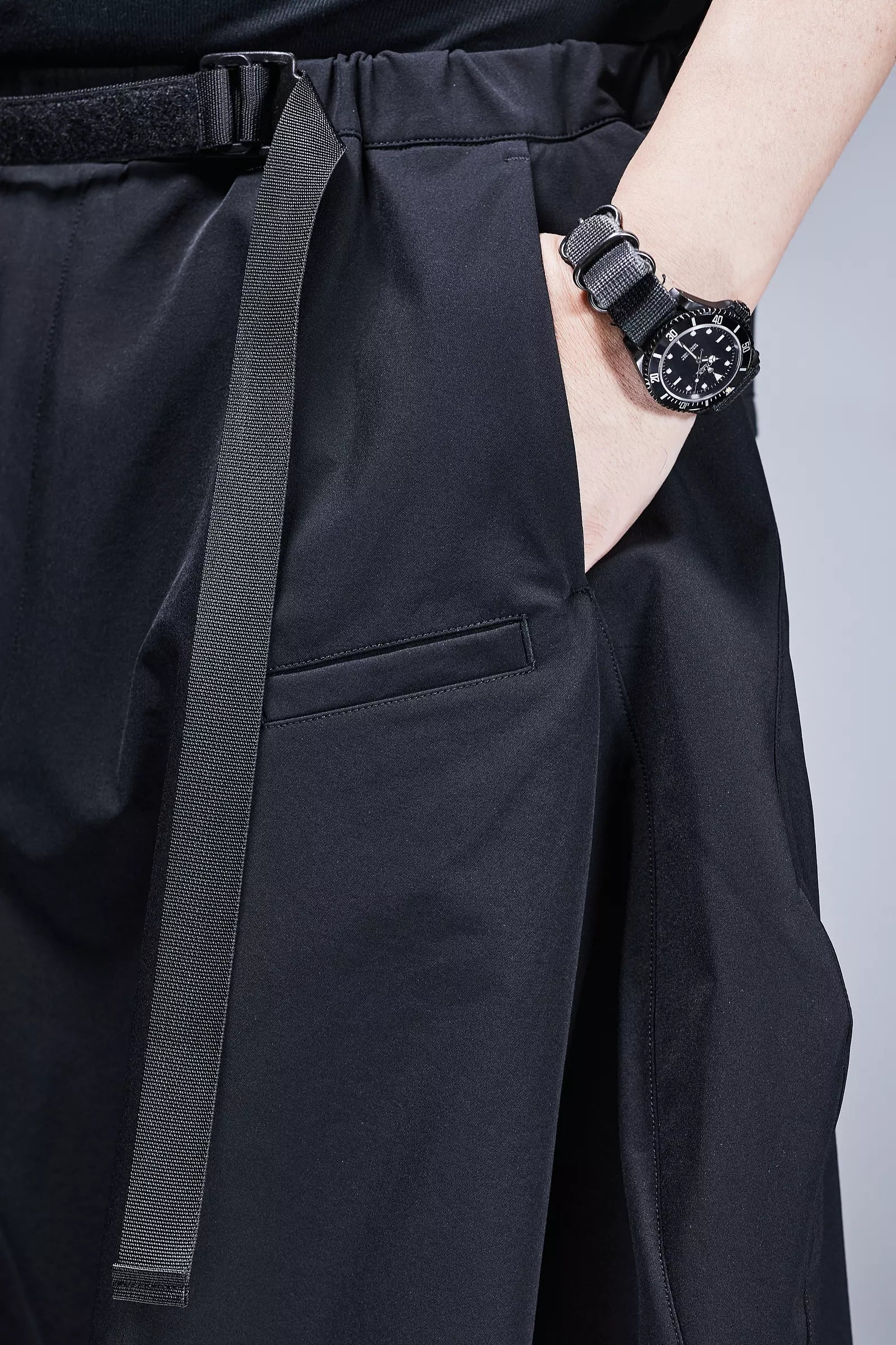 ACRONYM - P58-DS Schoeller Dryskin Ultrawide Trouser - Black