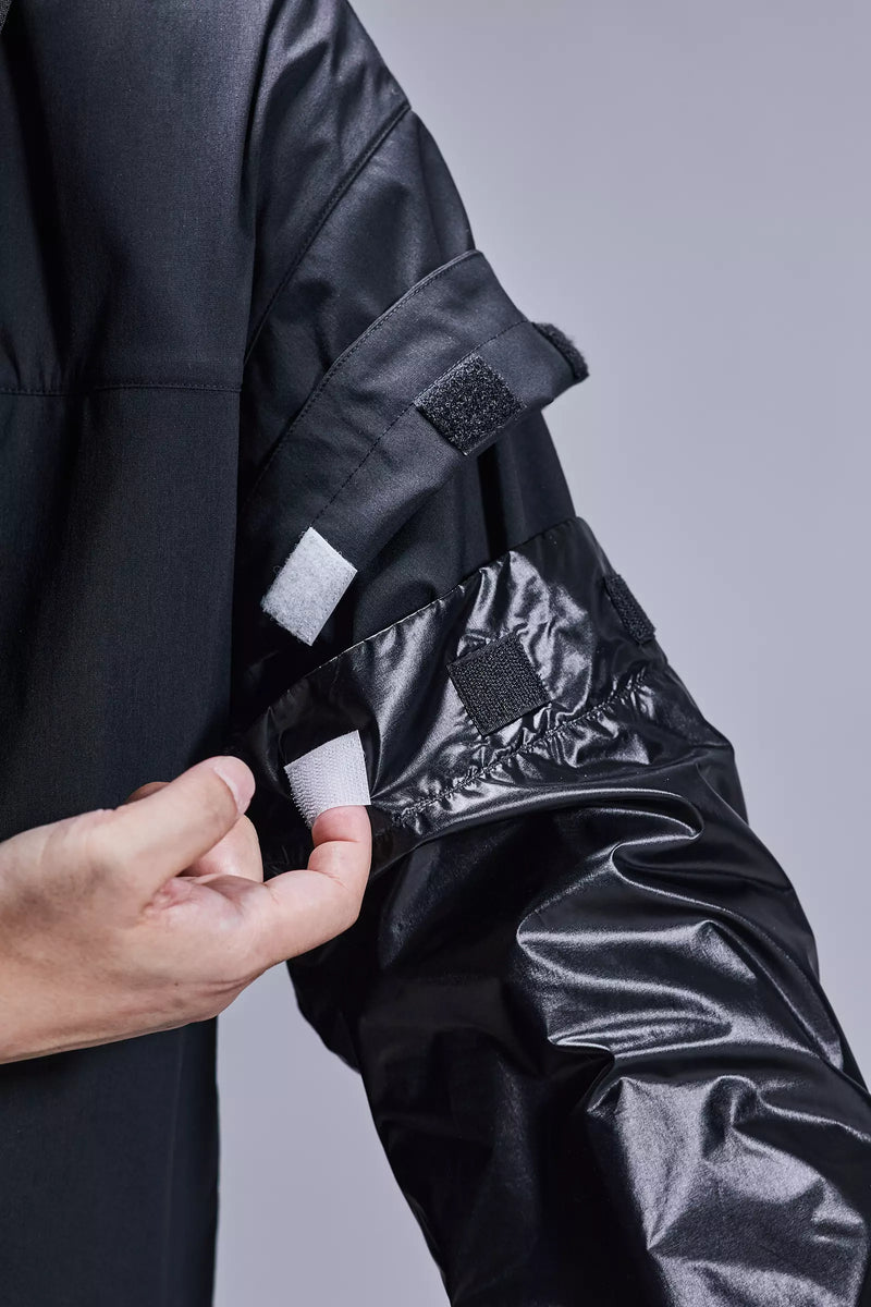 J115K-E Encapsulated Nylon Interops Jacket - Black