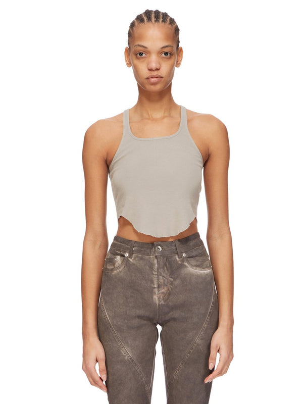 BASIC TANK CROPPED PEARL