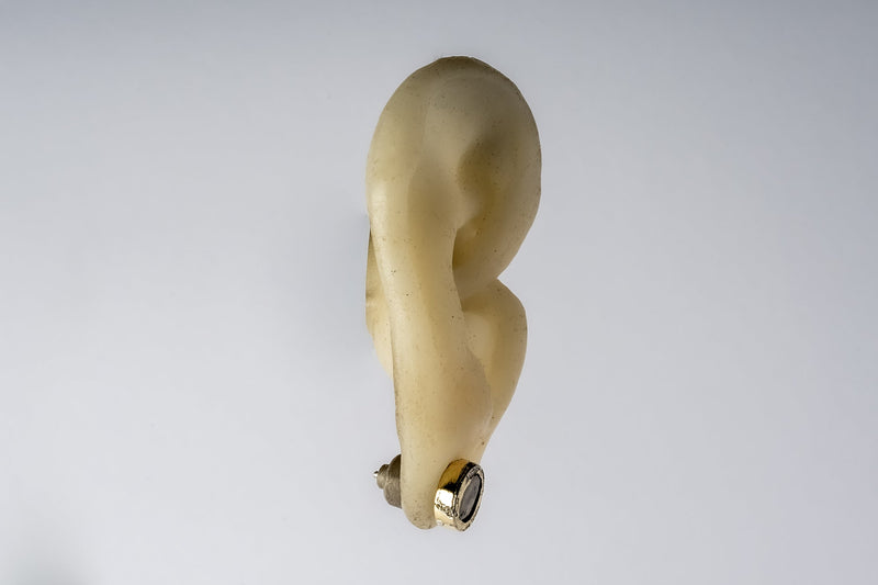 Stud Earring (Fuse, 0.4 CT, Diamond Slab, DA18K+DIA)