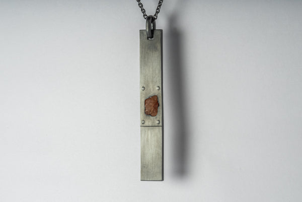 Amulet Necklace (Peach Quartz, KA+PCQ)