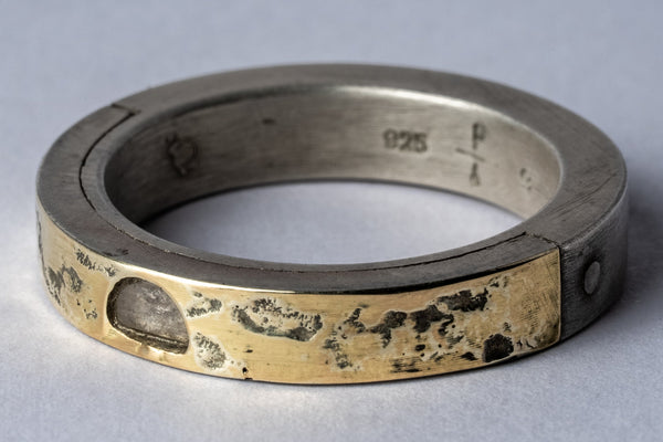 Sistema Ring (Fuse, 0.1 CT, Diamond Slab, 4mm, DA18K+DIA)