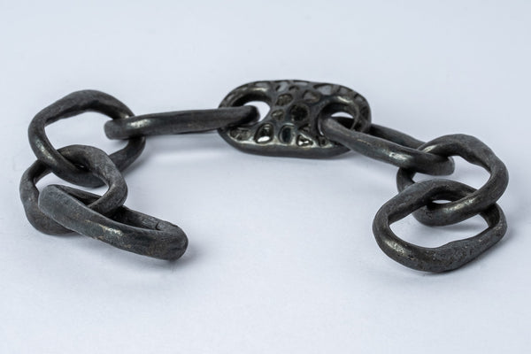 Roman Small Link Bracelet w/ Small Closed Link (Mega Pavé)