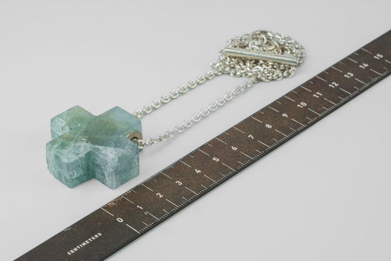 Mini Plus Necklace (Aquamarine, MA+AQU)