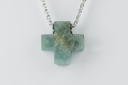 Mini Plus Necklace (Aquamarine, PA+AQU)