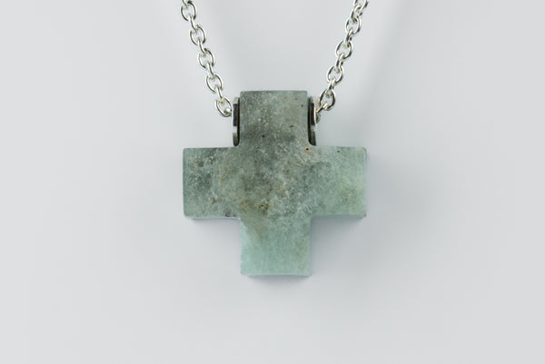 Mini Plus Necklace (Aquamarine, PA+AQU)