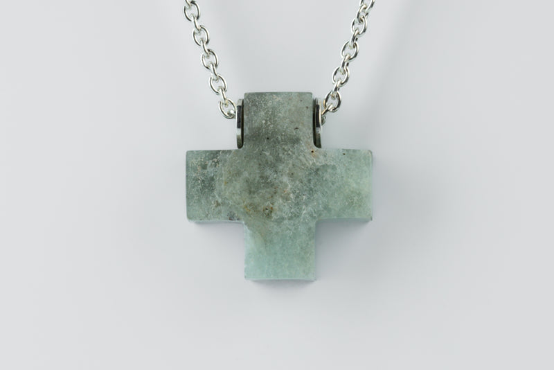 Mini Plus Necklace (Aquamarine, PA+AQU)