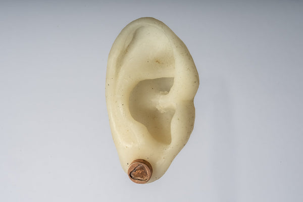 Stud Earring (0.4 CT, Diamond Slab, AMA+DIA)