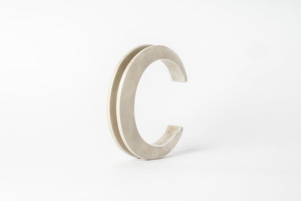 Crescent Channel Bracelet (15mm, AS)