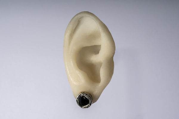 Stud Earring (Fuse, 0.6 CT, Diamond Slab, KA10KW+DIA)