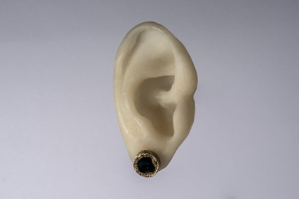 Stud Earring (Fuse, 0.6 CT, Diamond Slab, KA18K+DIA)