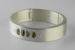 Sistema Bracelet v2 (1.6 CT, 4 Diamond Slabs, 17mm, MA+DIA)