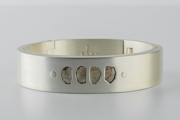 Sistema Bracelet v2 (1.6 CT, 4 Diamond Slabs, 17mm, MA+DIA)