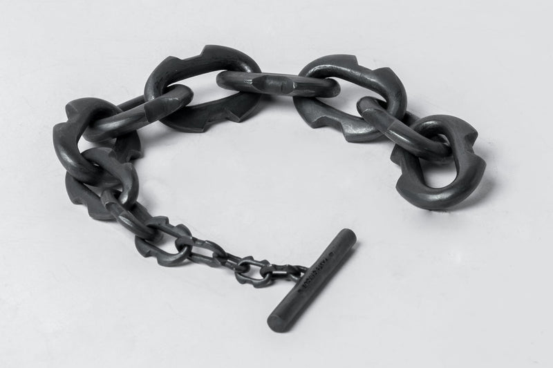 Deco Link Toggle Chain Bracelet (Small Links, KA)