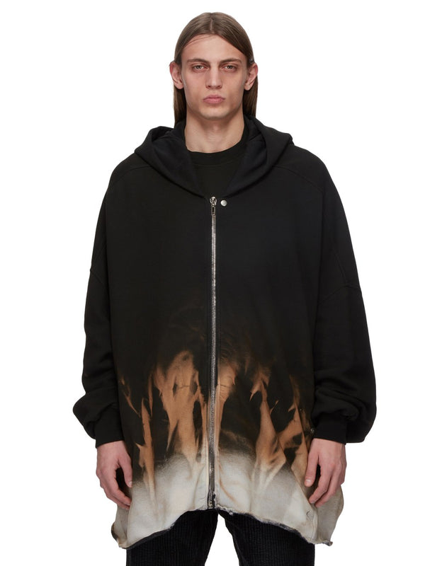 JUMBO HOODED PETER BLACK/TERRA