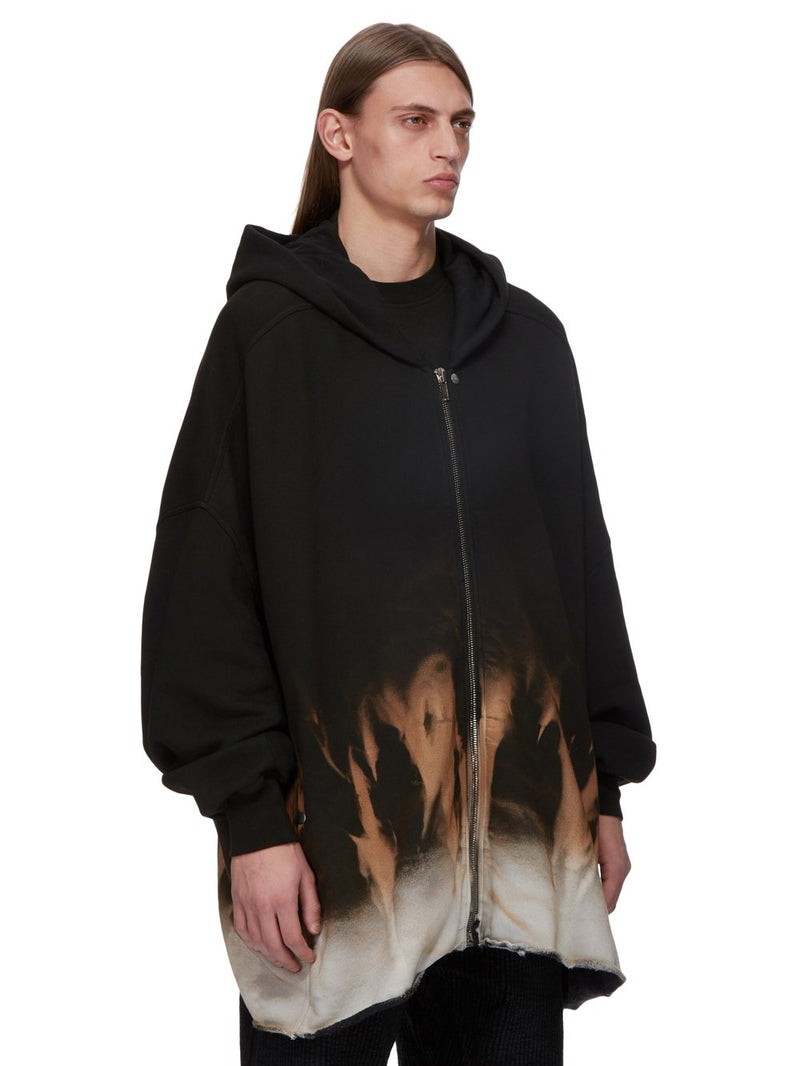 JUMBO HOODED PETER BLACK/TERRA