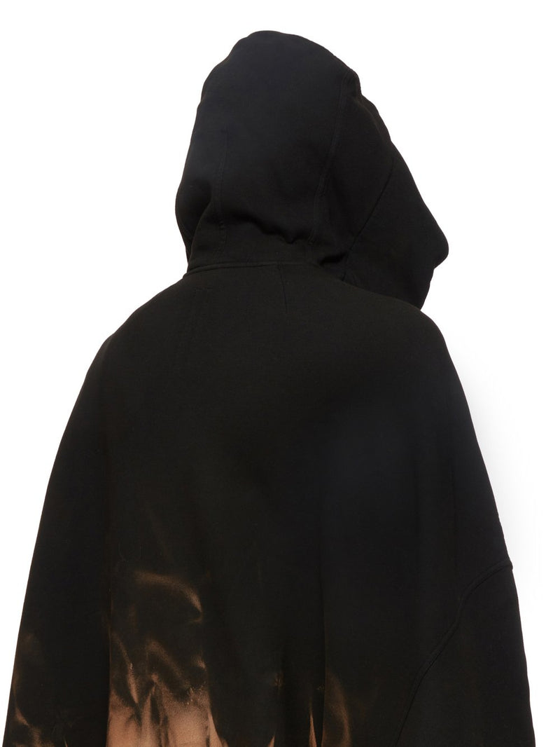 JUMBO HOODED PETER BLACK/TERRA