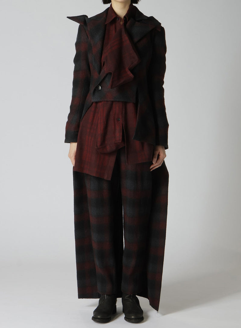 D TUXEDO JACKET RED