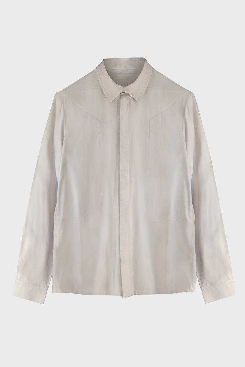 FOGPOCKET OUTERSHIRT PEARL