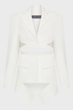 OVERSIZE CUT-OUT JACKET WITH LACING