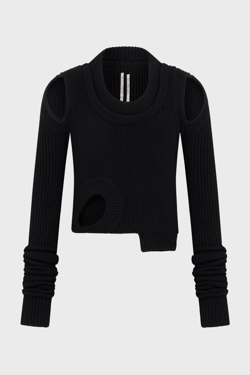 BANANA LS SWEATER BLACK