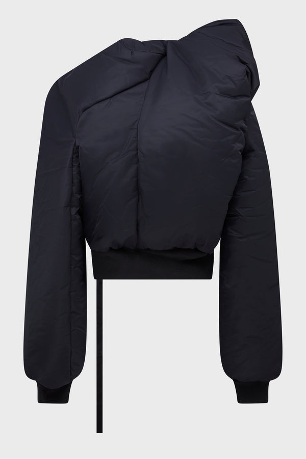 DOLL BOMBER BLACK/PALE GREEN MENS