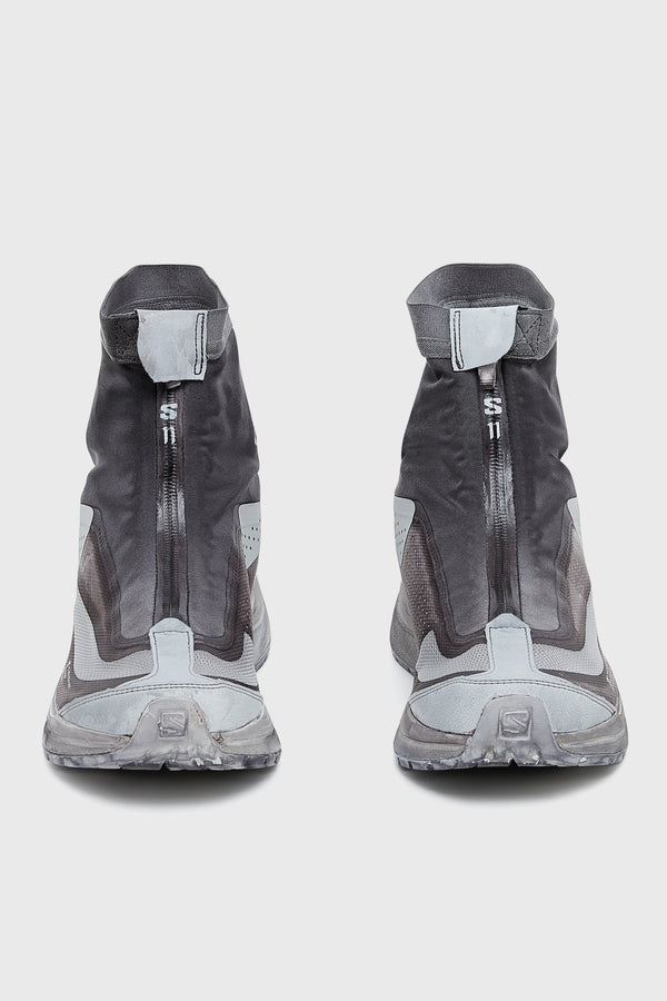 LIGHT GREY SALOMON BAMBA2 HIGH SNEAKERS