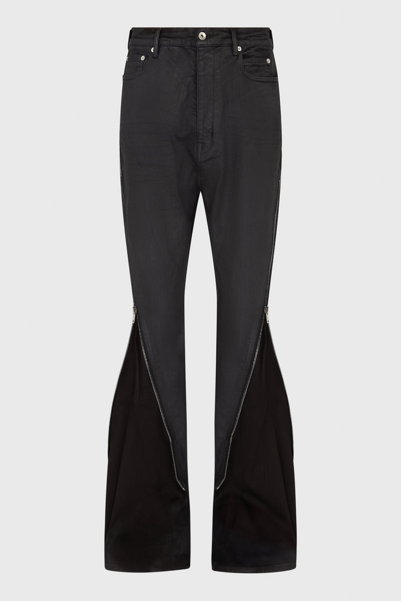 RICK OWENS DRKSHDW - BOLAN BANANA BLACK WAX – LABSTORE LONDON