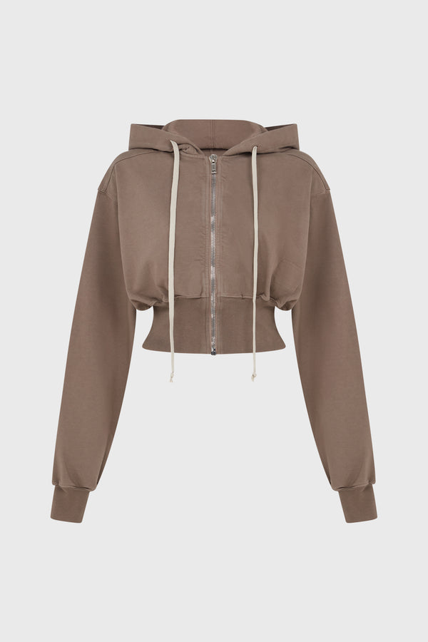 TATLIN ZIPPED HOODIE DUST