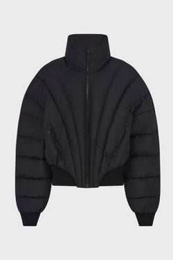 PADDED BOMBER JACKET BLACK