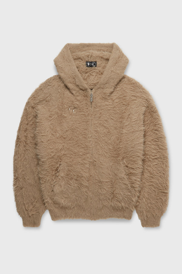 PACK FUR ZIP-UP HOODIE