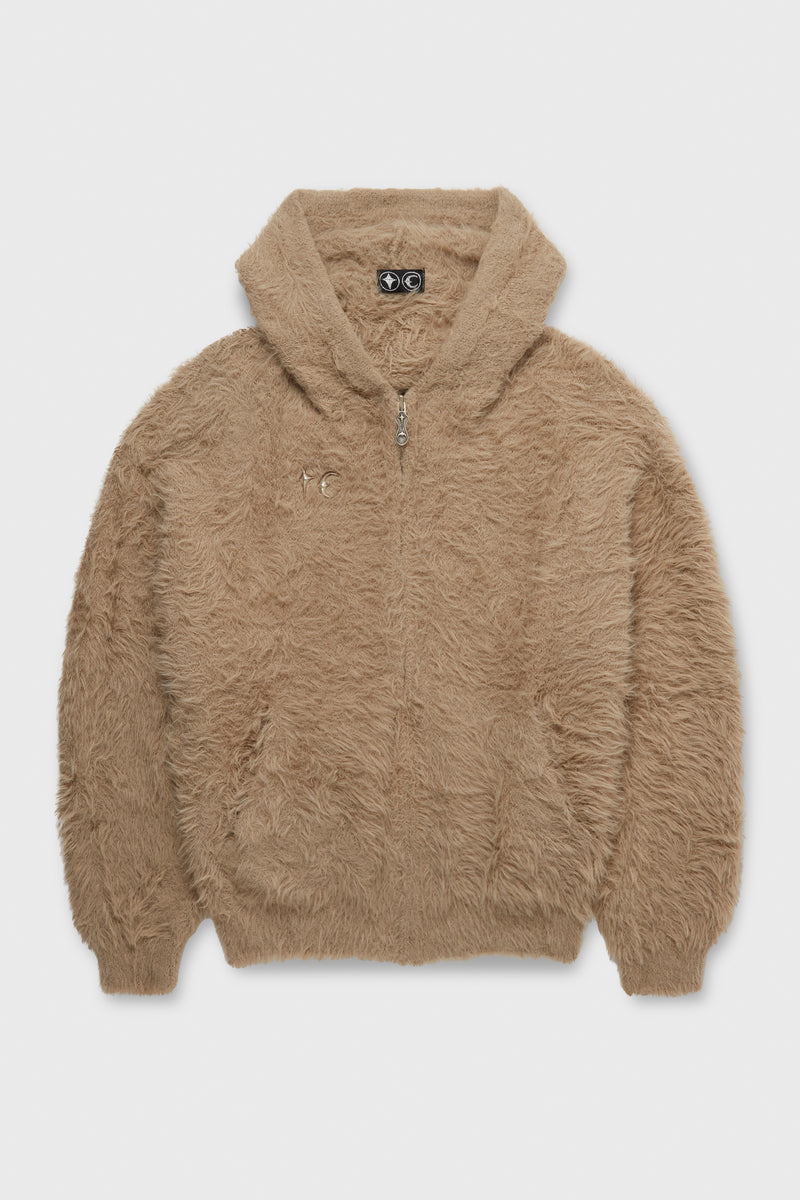 PACK FUR ZIP-UP HOODIE