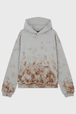 M/GREY STANDARD LOGO MUDDY HOODIE